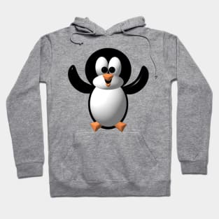 Cute Perky Penguin Hoodie